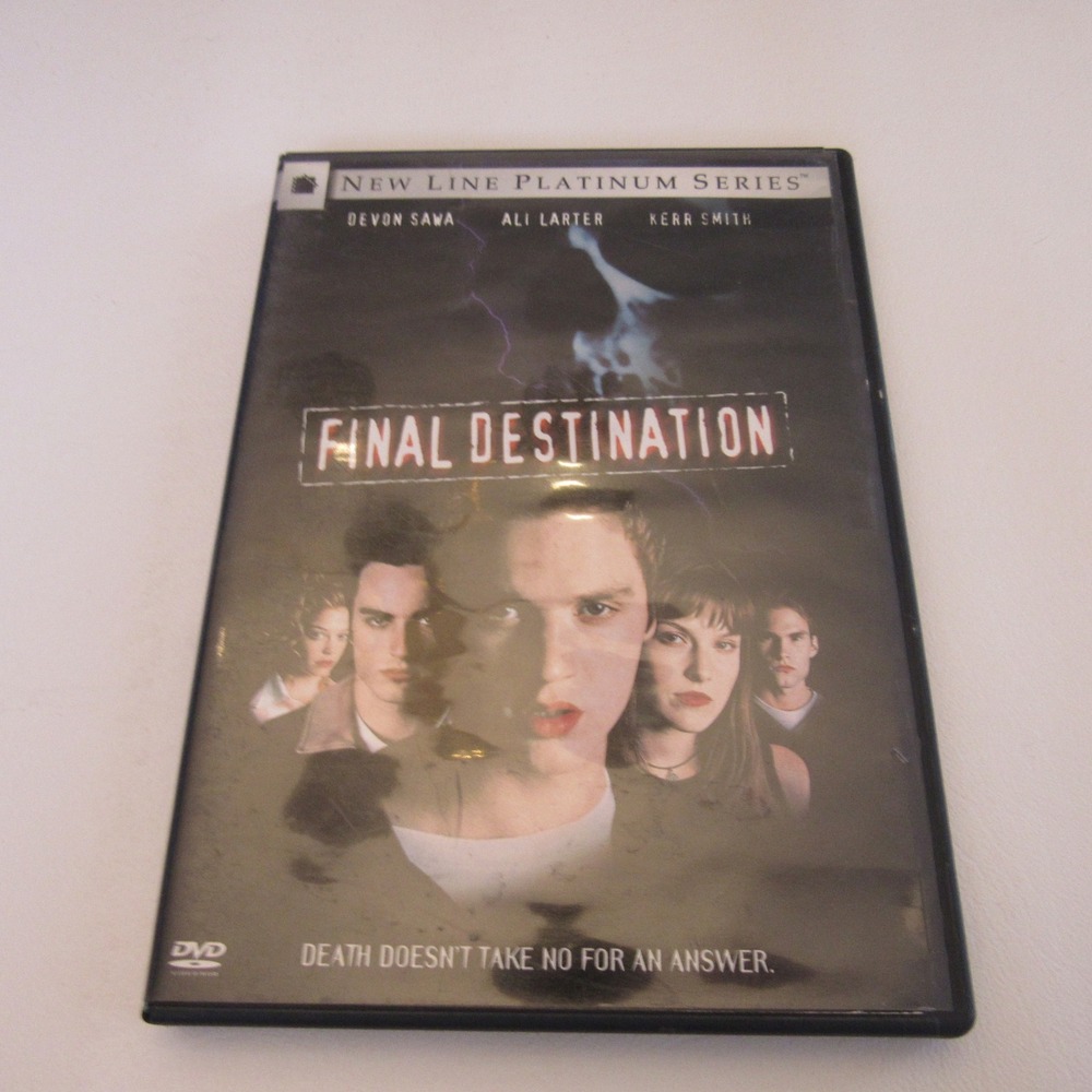 Final Destination DVD New‎ Line Platinum Series 2000 Horror Movie Devon Sawa R